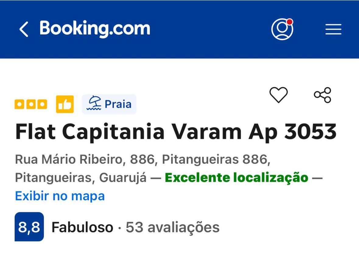 Flat Capitania Varam Ap 3053 Γκουαρούχα Εξωτερικό φωτογραφία